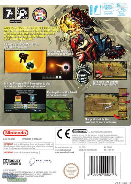 Mario Strikers Charged - Nintendo Wii (Nintendo - 4) video game collectible - Main Image 2