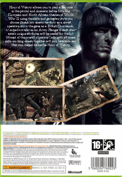 Hour of Victory - Microsoft Xbox 360 (Midway - 12) video game collectible [Barcode 5037930100154] - Main Image 2