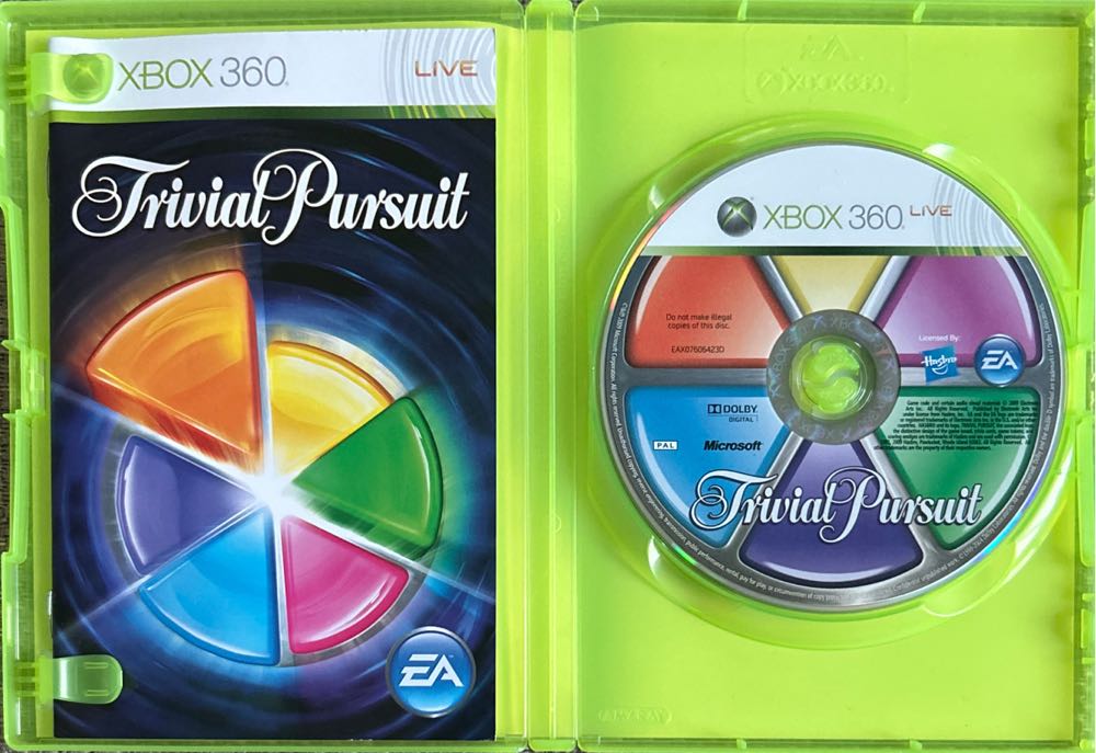 Trivial Pursuit - Microsoft Xbox 360 (Electronic Arts - 4) video game collectible [Barcode 5030930069315] - Main Image 3