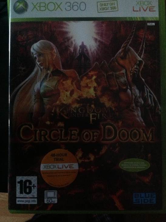 Kingdom Under Fire: Circle Of Doom - Microsoft Xbox 360 video game collectible [Barcode 882224512909] - Main Image 1