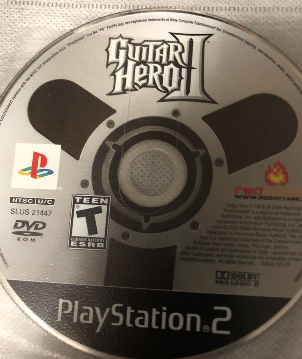 Guitar Hero II - Sony PlayStation 2 (PS2) (Activision - 2) video game collectible [Barcode 0047875950351] - Main Image 4