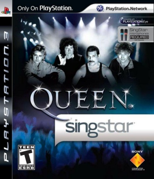 SingStar Queen - Sony PlayStation 3 (PS3) video game collectible - Main Image 1