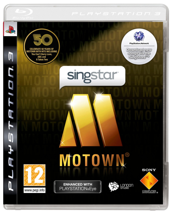 SingStar Motown - Sony PlayStation 3 (PS3) video game collectible - Main Image 1