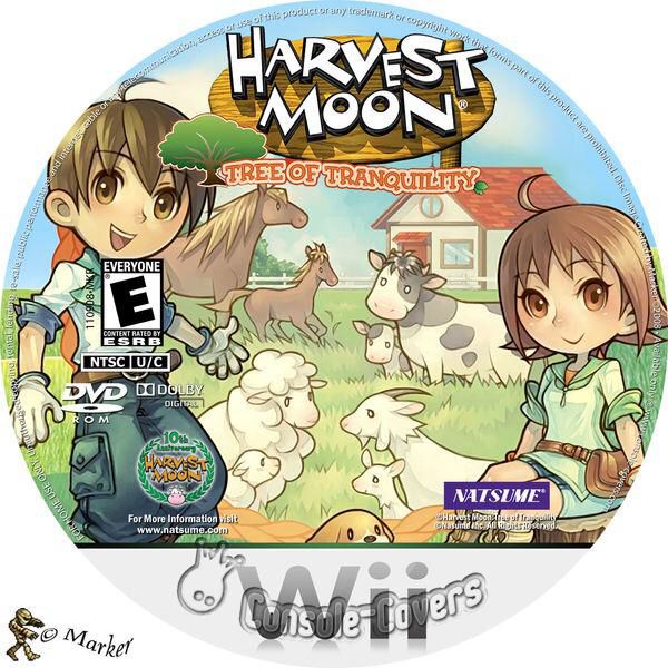 Harvest Moon: Tree of Tranquility Complete - Nintendo Wii (Natsume - 1) video game collectible [Barcode 719593120018] - Main Image 2