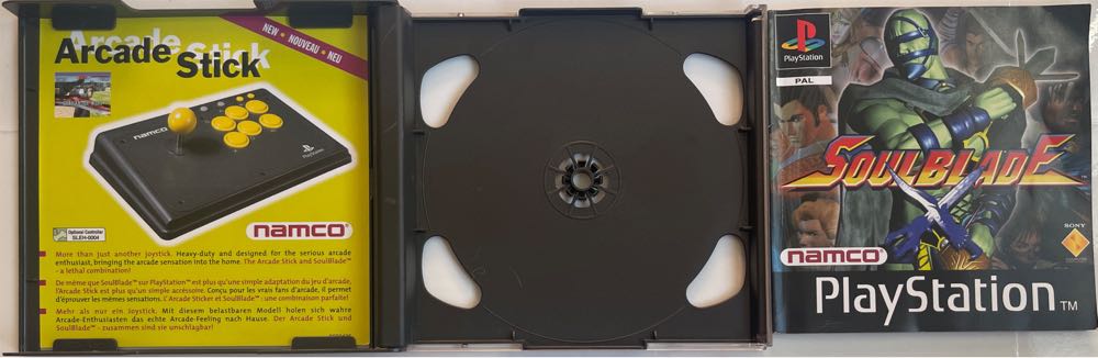 Soul Blade - Sony PlayStation (Namco - 2) video game collectible [Barcode 711719662426] - Main Image 3