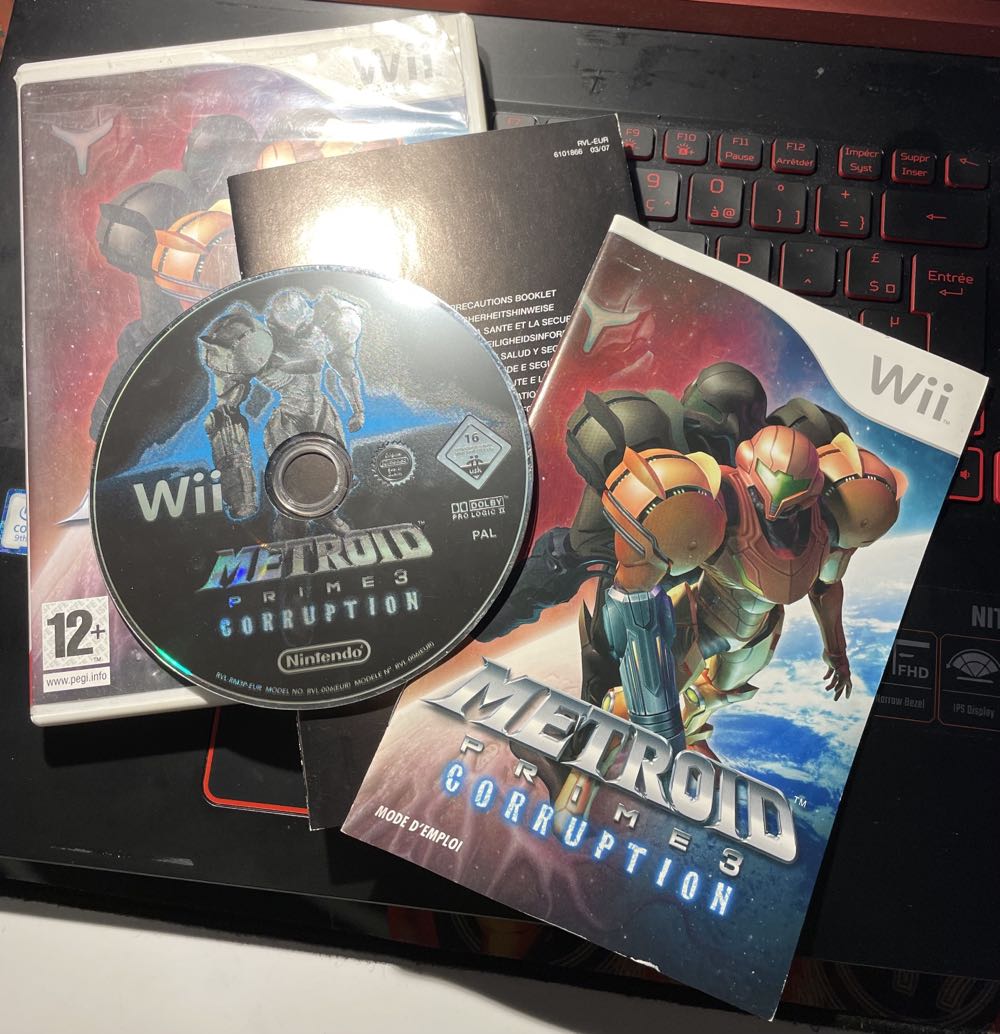 Metroid Prime 3 : Corruption - Nintendo Wii (Nintendo - 1) video game collectible [Barcode 045496363574] - Main Image 3