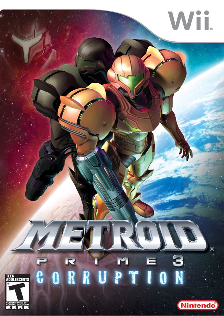 Metroid Prime 3: Corruption - Nintendo Wii U Virtual Console video game collectible - Main Image 1