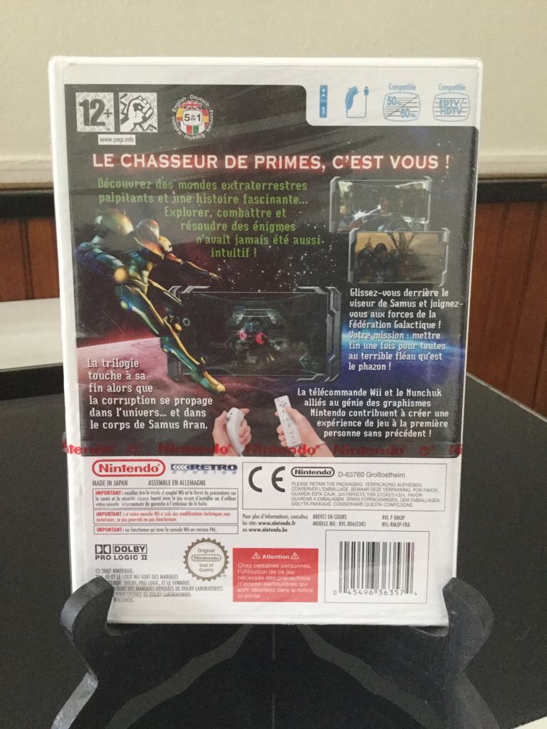 Metroid Prime 3: Corruption - Nintendo Wii video game collectible - Main Image 2