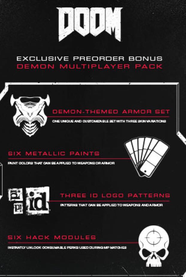 Doom - Microsoft Xbox One (id + Bethesda - 12) video game collectible [Barcode 5055856409526] - Main Image 2