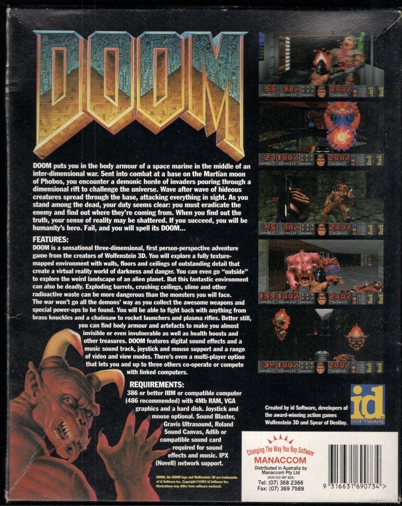 Doom - Valve Steam (Bethesda Softworks - 1-4) video game collectible - Main Image 2