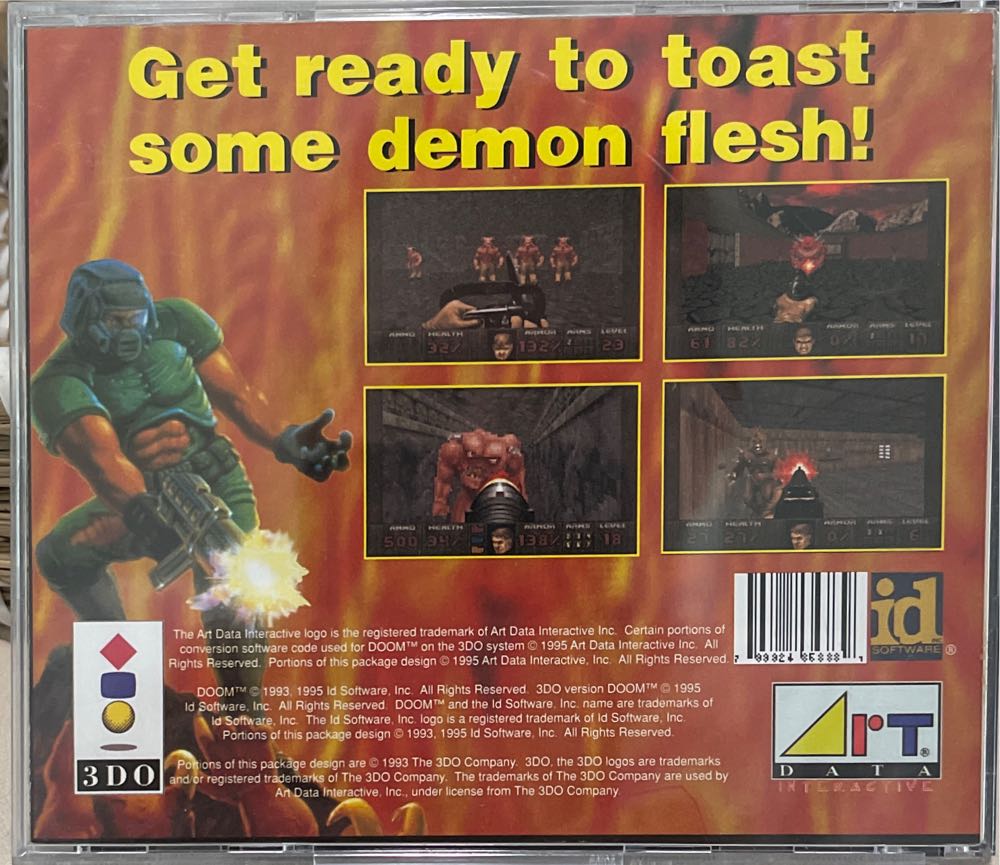 Doom - 3DO (Art Data Interactive - 1) video game collectible - Main Image 3