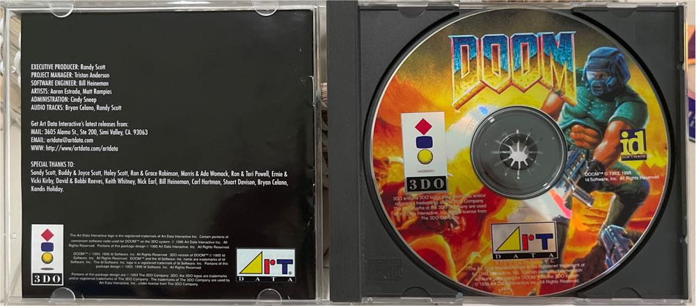 Doom - 3DO (Art Data Interactive - 1) video game collectible - Main Image 4