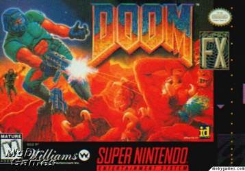 Doom - Nintendo Super NES Classic video game collectible - Main Image 1