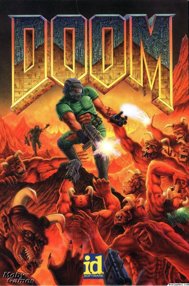 Doom - Microsoft Xbox 360 (ID Software) video game collectible - Main Image 1
