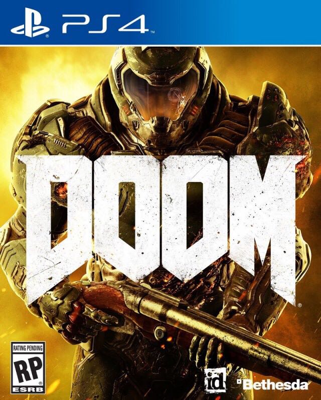 Doom - Sony PlayStation 4 (PS4) video game collectible - Main Image 1