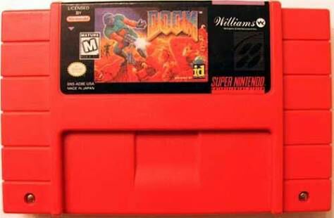 Doom - Nintendo Super Nintendo Entertainment System (SNES) (Williams) video game collectible - Main Image 2