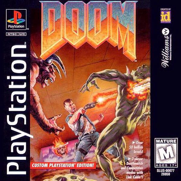 Doom - Sony PlayStation (Capcom - 1 Players) video game collectible - Main Image 2