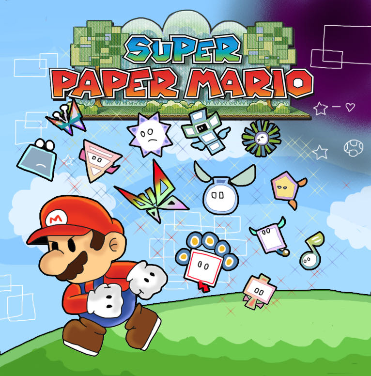 Super Paper Mario - Nintendo Wii (Nintendo - 1) video game collectible [Barcode 044406900151] - Main Image 3