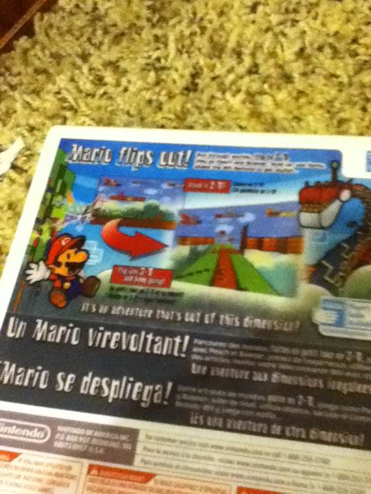 Super Paper Mario - Nintendo Wii (Wii - Wii) video game collectible [Barcode 045496900151] - Main Image 2