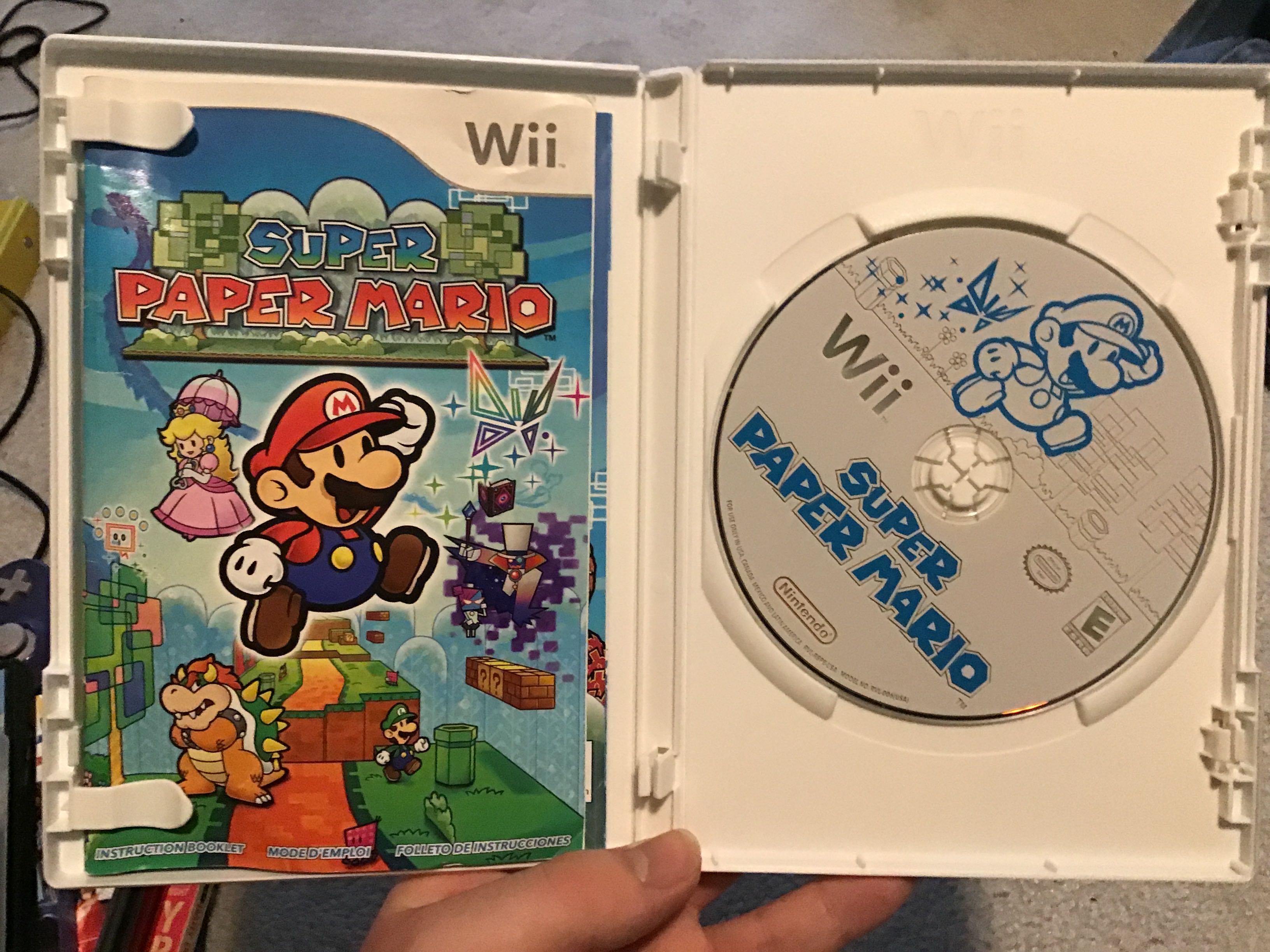 Super Paper Mario - Nintendo Wii (Wii - Wii) video game collectible [Barcode 045496900151] - Main Image 3