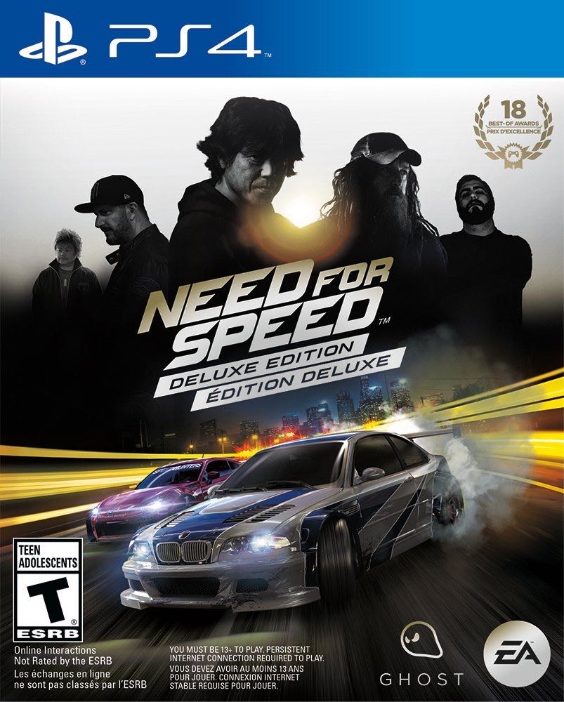 Need for Speed - Sony PlayStation 4 (PS4) ((EA) Electronic Arts - 1) video game collectible [Barcode 014633368611] - Main Image 3