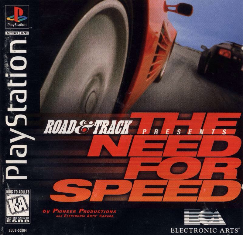 Road & Track Presents: The Need for Speed - Sony PlayStation (Electronic Arts - 2) video game collectible - Main Image 1