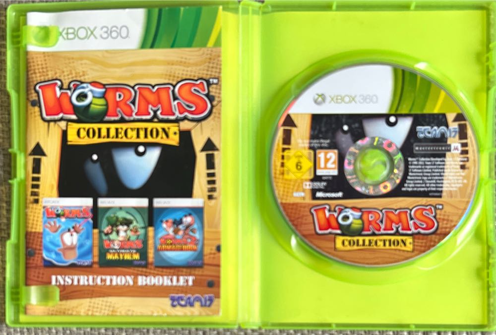 Worms Collection - Microsoft Xbox 360 (Team 17 Software - 1-4) video game collectible [Barcode 5050740024977] - Main Image 3