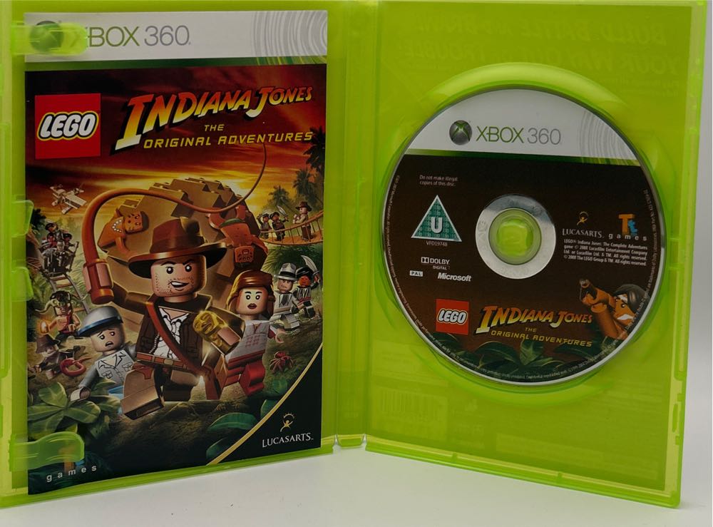 LEGO: Indiana Jones - The Original Adventures - Microsoft Xbox 360 (LucasArts - 2) video game collectible [Barcode 023272006686] - Main Image 4