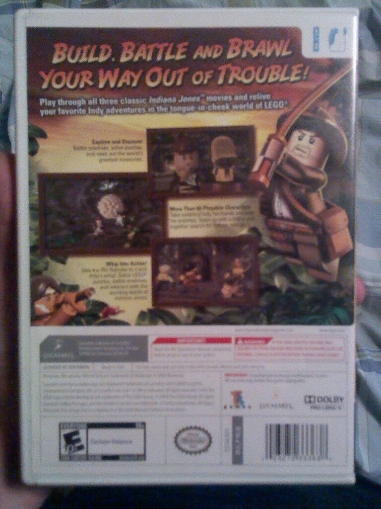 LEGO Indiana Jones: The Original Adventures - Nintendo Wii video game collectible - Main Image 2