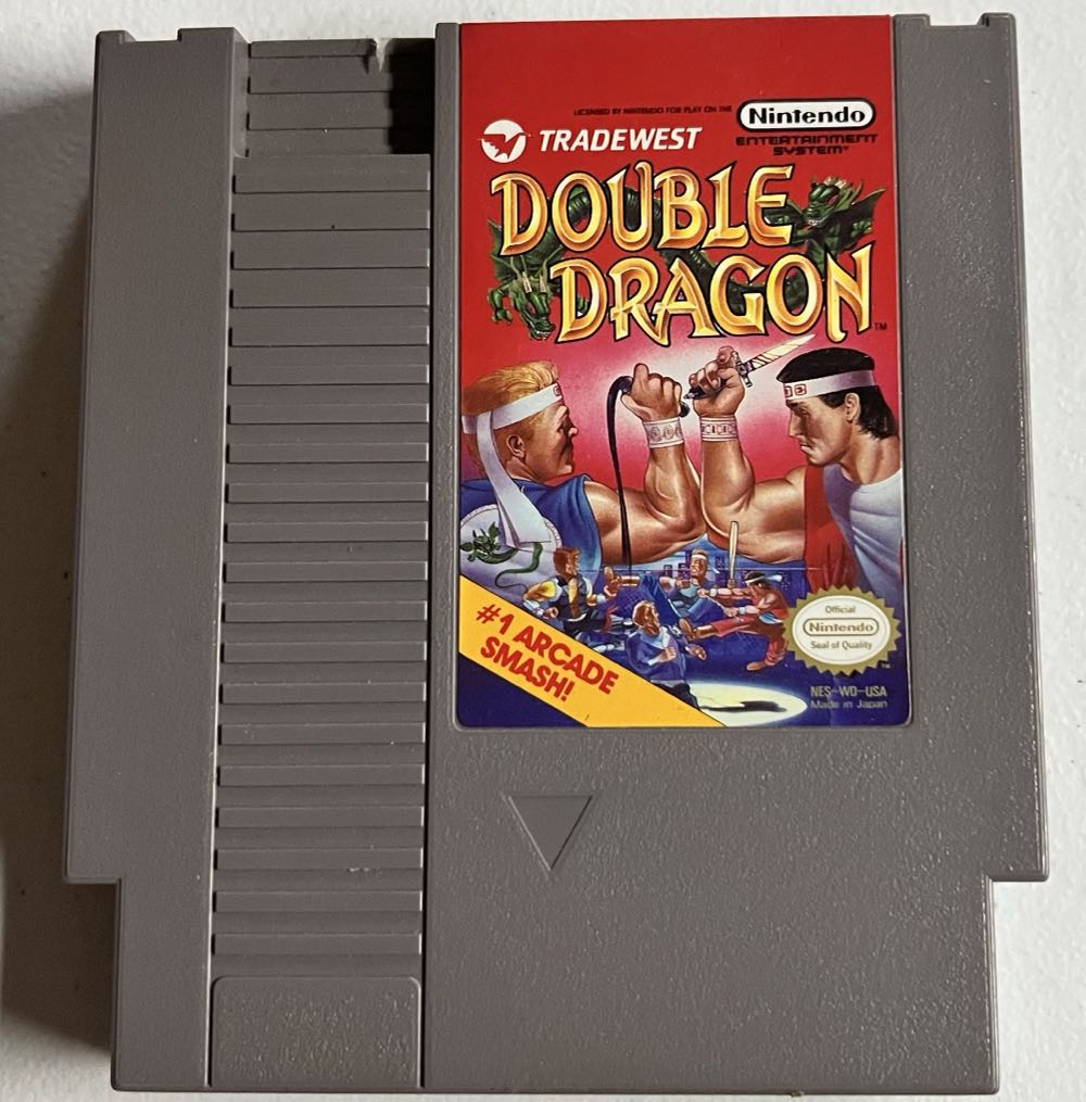 NES: Double Dragon - Nintendo Entertainment System (NES) (Nintendo) video game collectible [Barcode 0045496430085] - Main Image 3