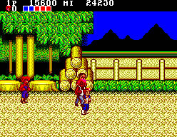 Double Dragon - Sega Genesis (Mega Drive) (Sega - 2) video game collectible [Barcode 010086070125] - Main Image 4