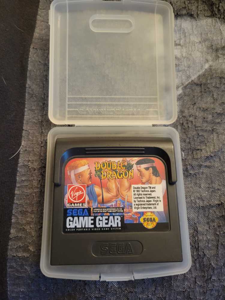 Double Dragon - Sega Game Gear (Virgin Games Ltd - 1) video game collectible [Barcode 5013715030021] - Main Image 3