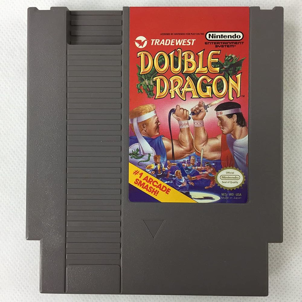 NES/Double Dragon - Nintendo Entertainment System (NES) (Trade West - 1-2) video game collectible - Main Image 2