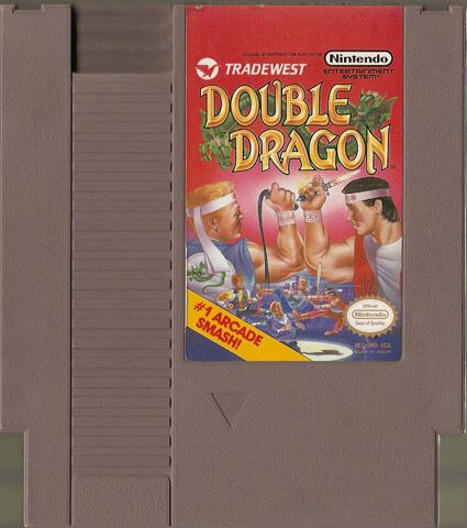 Double Dragon - Nintendo Entertainment System (NES) video game collectible - Main Image 1