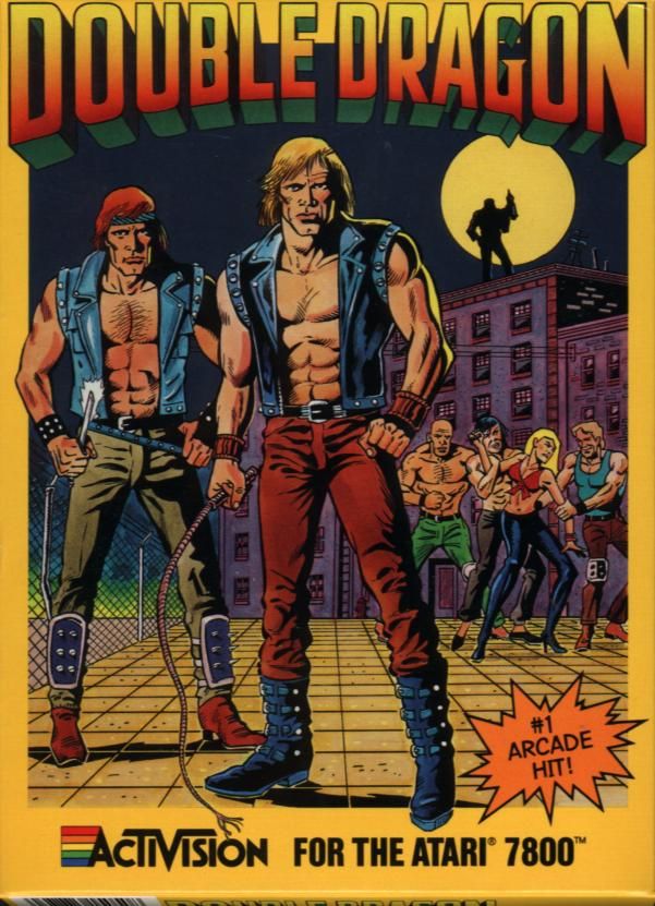 Double Dragon - Atari 7800 (2) video game collectible - Main Image 1