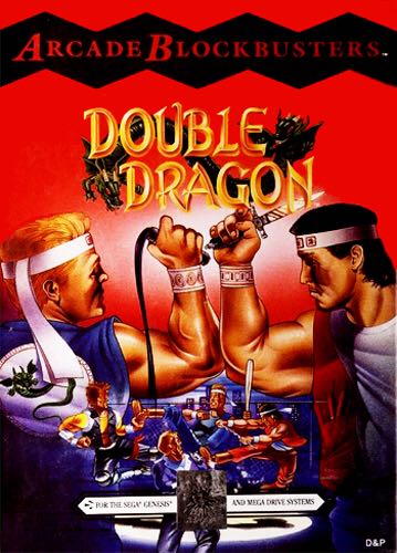 Double Dragon - Sega Genesis (Mega Drive) video game collectible - Main Image 1