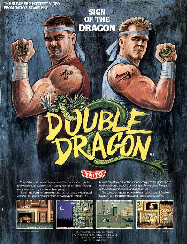 Double Dragon - Sony PlayStation 4 (PS4) (HAMSTER Corporation - 2) video game collectible - Main Image 2