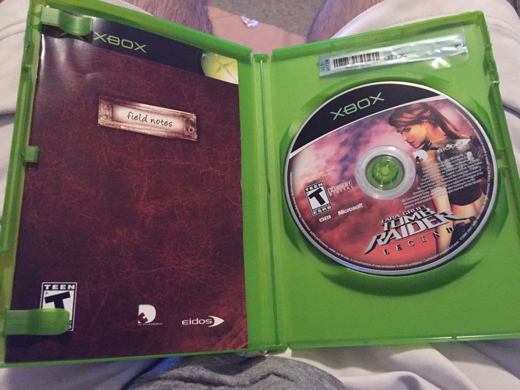 Tomb Raider Legend - Microsoft Xbox video game collectible - Main Image 2