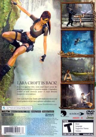 Lara Croft Tomb Raider Legend - Sony PlayStation 2 (PS2) video game collectible - Main Image 2