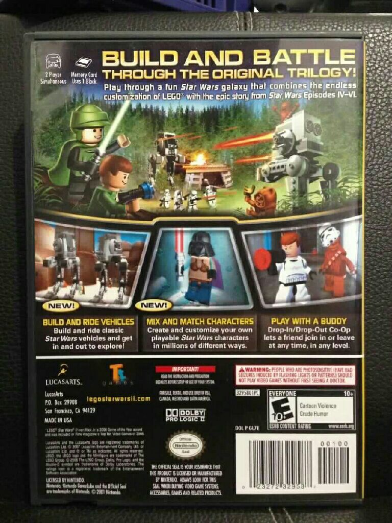 LEGO STAR WARS II: THE ORIGINAL TRILOGY - Nintendo GameCube (Lucas Arts - 2) video game collectible - Main Image 2