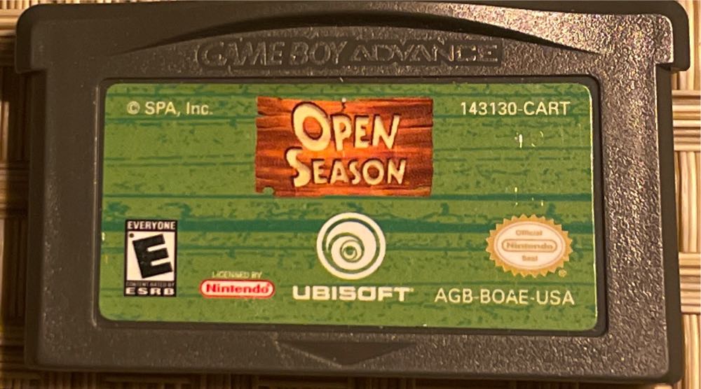 Open Season - Nintendo Game Boy Advance (GBA) (Ubisoft - Braydon) video game collectible [Barcode 008888143130] - Main Image 2