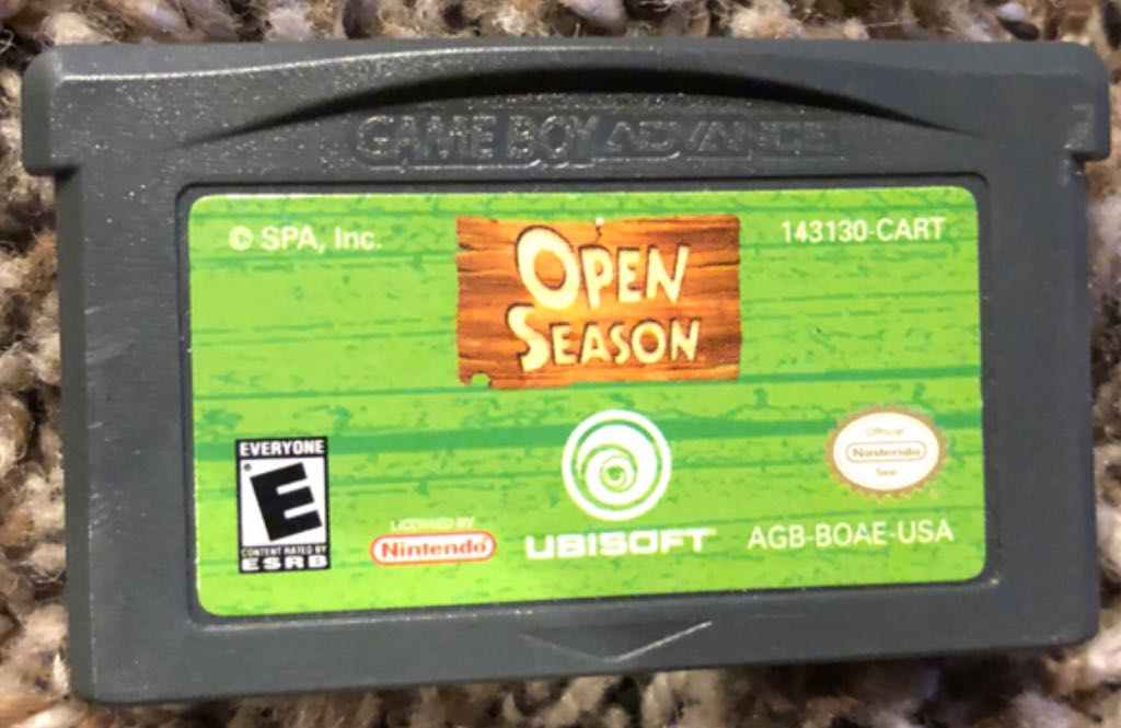 Open Season - Nintendo Game Boy Advance (GBA) video game collectible - Main Image 1