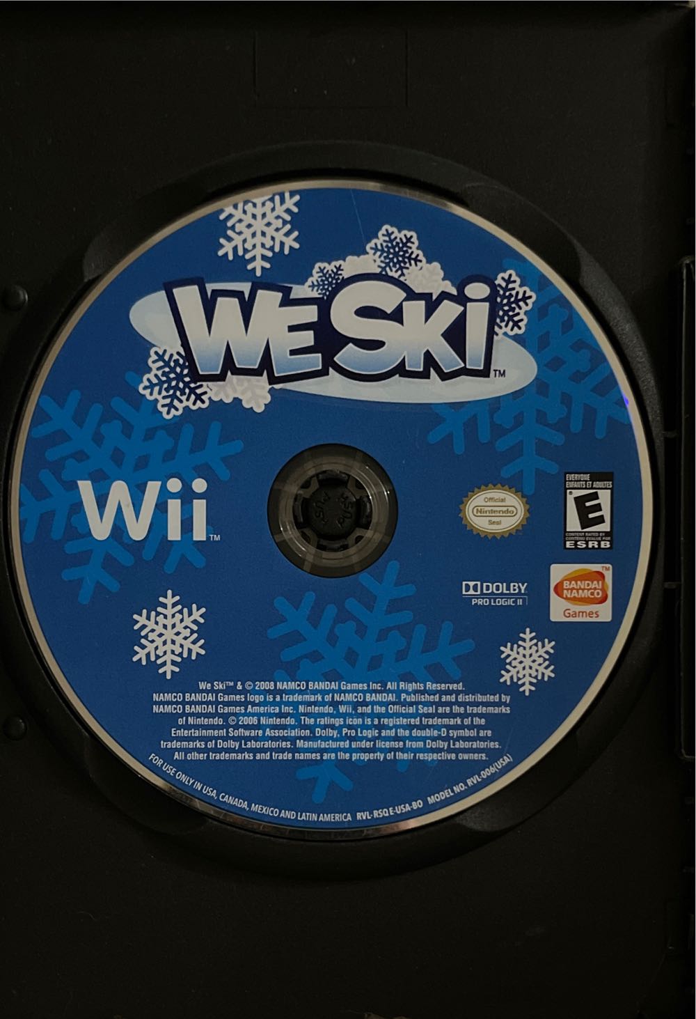 Wii We Ski - Nintendo Wii video game collectible [Barcode 122614800705] - Main Image 3