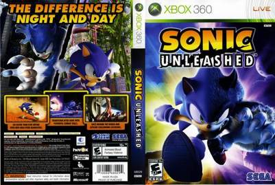Sonic Unleashed - Microsoft Xbox 360 (1) video game collectible [Barcode 5060138440548] - Main Image 2