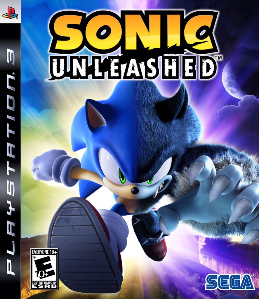 Sonic Unleashed - Sony PlayStation 3 (PS3) video game collectible - Main Image 1