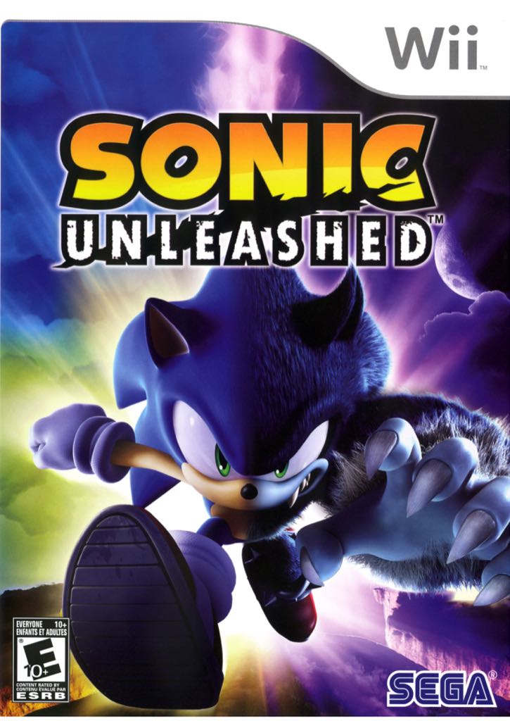 Sonic Unleashed - Nintendo Wii video game collectible - Main Image 1