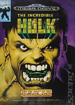 The Incredible Hulk - Sega Mega Drive (U.S. Gold / Marvel Comics - 1) video game collectible [Barcode 5013442554869] - Main Image 1