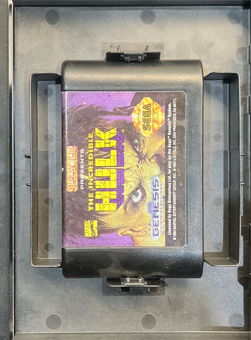 The Incredible Hulk - Sega Genesis (Mega Drive) (U.S. Gold - 1) video game collectible [Barcode 743175791068] - Main Image 4