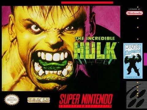 The Incredible Hulk - Nintendo Super Nintendo Entertainment System (SNES) video game collectible - Main Image 2