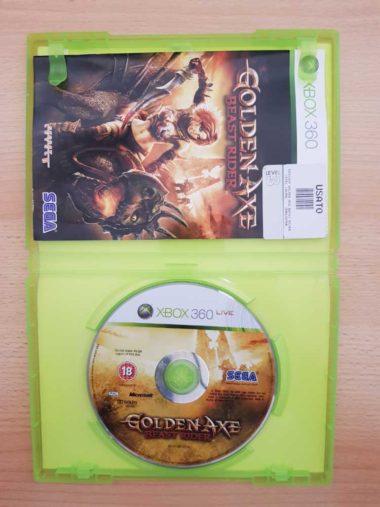 Golden Axe: Beast Rider - Microsoft Xbox 360 (1) video game collectible [Barcode 5060138436350] - Main Image 3